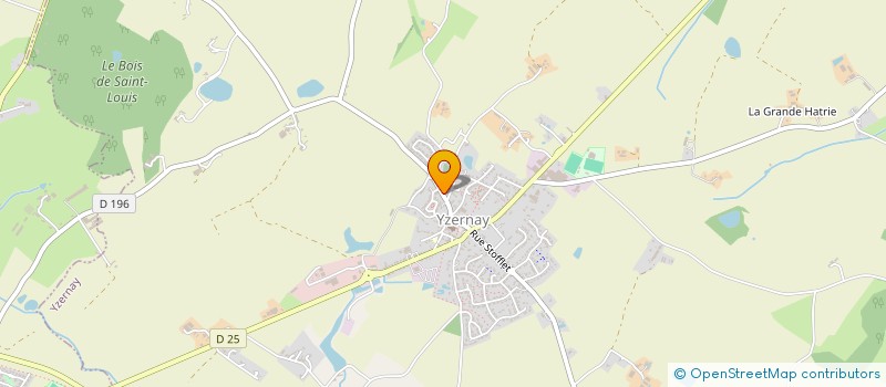 localisation de l'entreprise CPH GROUP  YZERNAY