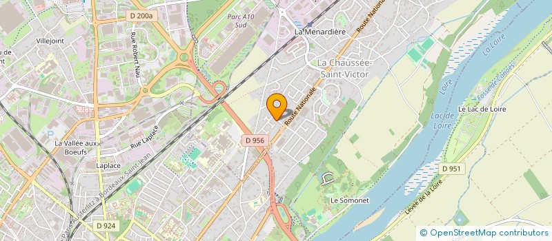 localisation de l'entreprise CPH SOLUTIONS PATRIMONIALES  LA CHAUSSEE-SAINT-VICTOR