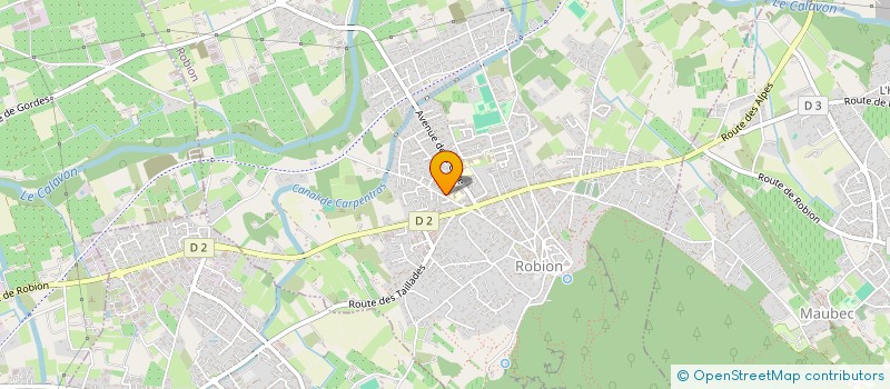 localisation de l'entreprise CPHT  ROBION