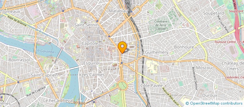 localisation de l'entreprise CPI  TOULOUSE