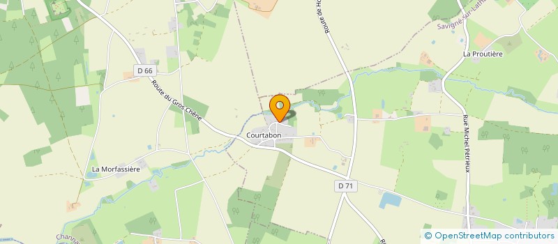 localisation de l'entreprise CPI  SAVIGNE-SUR-LATHAN