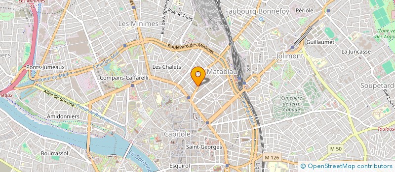 localisation de l'entreprise CPI HOLDING  TOULOUSE