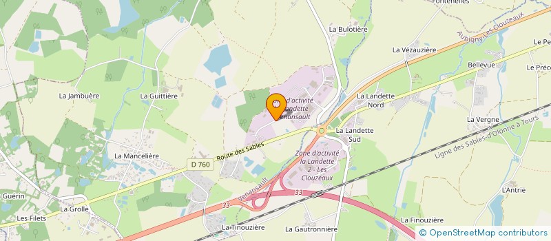 localisation de l'entreprise CPI HOLDING  VENANSAULT