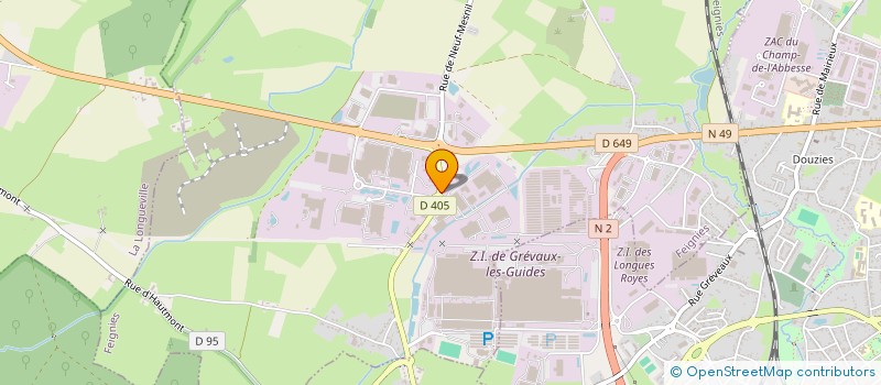localisation de l'entreprise CPI-LIARD à FEIGNIES