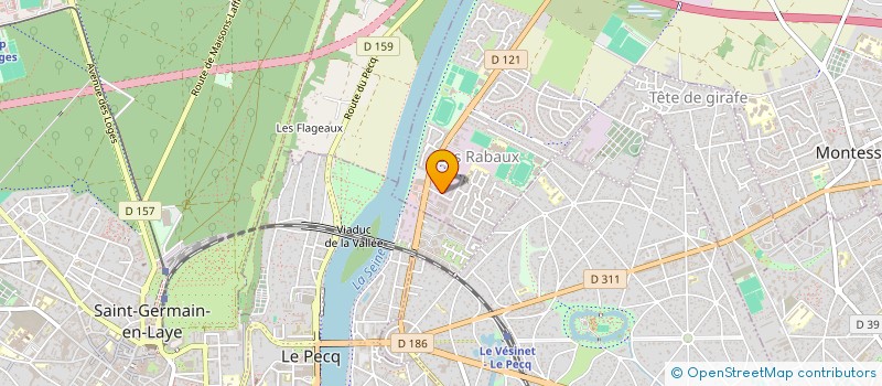 localisation de l'entreprise CPI PARIS  MONTESSON