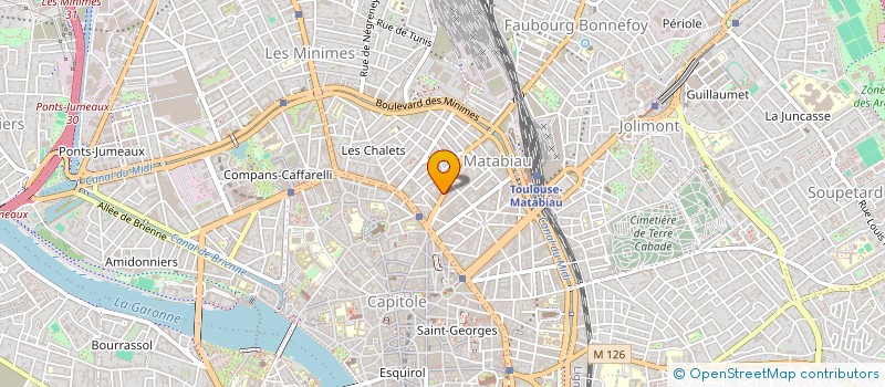 localisation de l'entreprise CPI PATRIMOINE  TOULOUSE