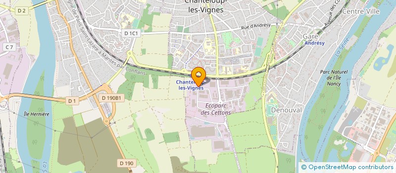 localisation de l'entreprise CPI-SALINA à CHANTELOUP-LES-VIGNES