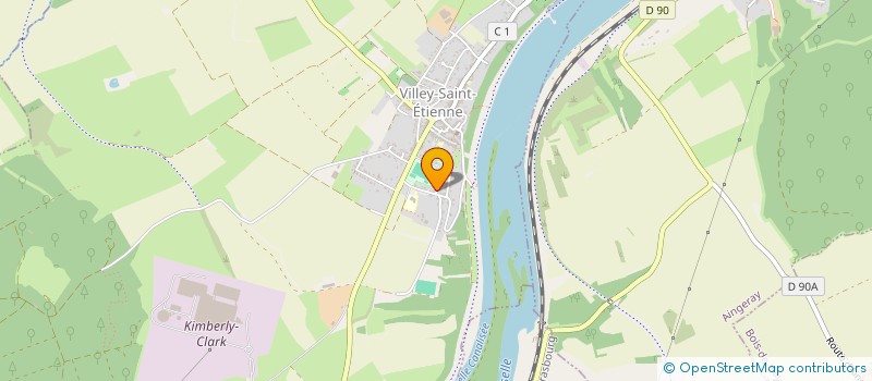 localisation de l'entreprise CPI SERVICES  VILLEY-SAINT-ETIENNE