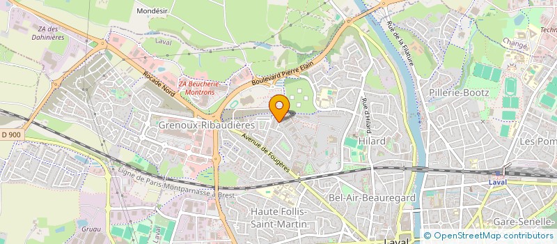 localisation de l'entreprise CPIA à LAVAL