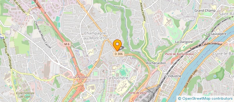 localisation de l'entreprise CPIA CONSULTING à CHAMPAGNE-AU-MONT-D'OR