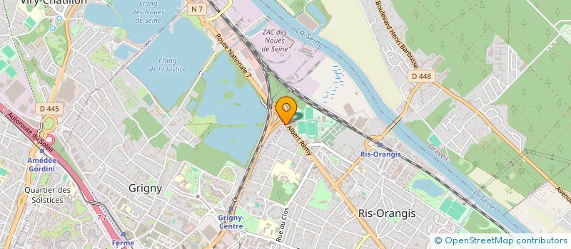 localisation de l'entreprise CPICA PATRIMOINE à RIS-ORANGIS