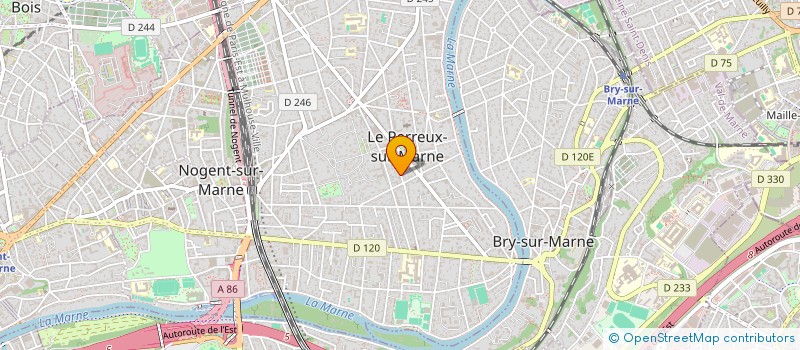 localisation de l'entreprise CPID  LE PERREUX-SUR-MARNE