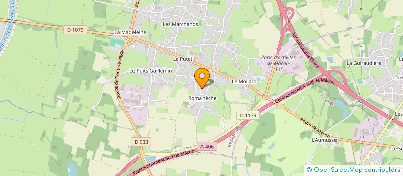 localisation de l'entreprise CPII à REPLONGES