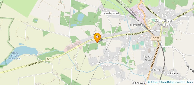 localisation de l'entreprise CPIM  DREFFEAC