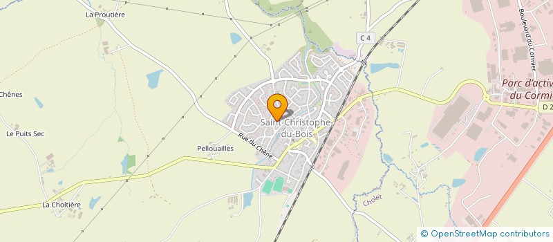 localisation de l'entreprise CPJ IMMO  MAZIERES-EN-MAUGES