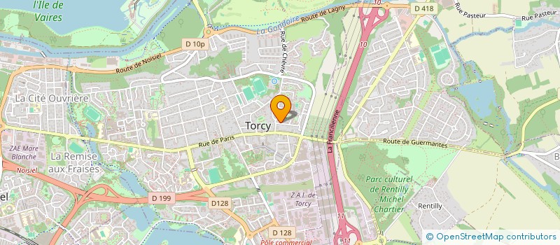 localisation de l'entreprise CPJ STHAR  TORCY