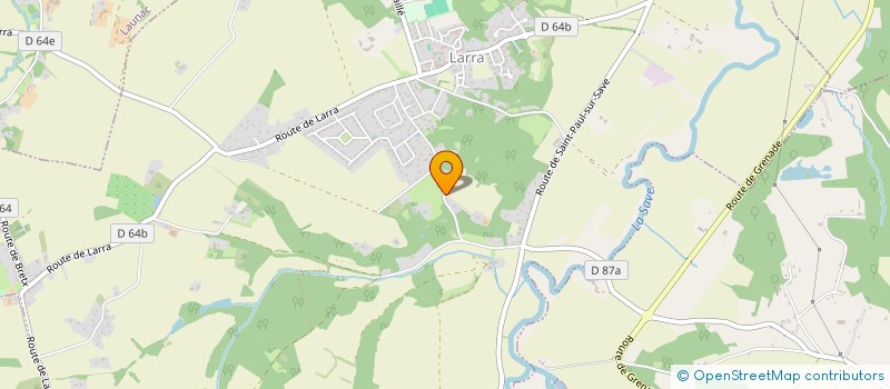 localisation de l'entreprise CPJF ENERGIE  LARRA