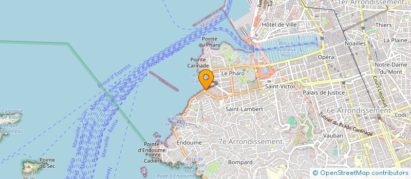 localisation de l'entreprise CPK à MARSEILLE