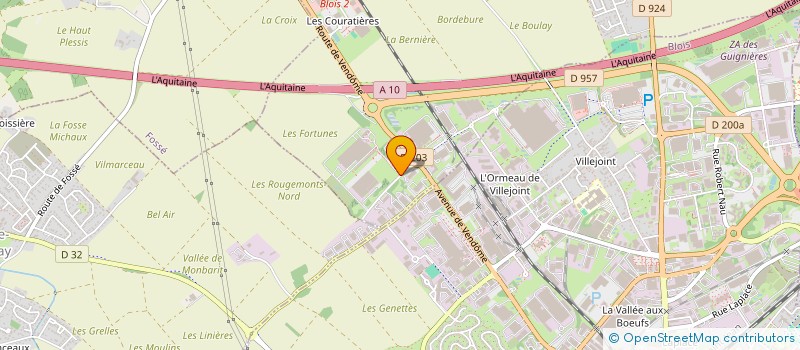 localisation de l'entreprise CPK PRODUCTION FRANCE  SAINT GENEST D'AMBIERE