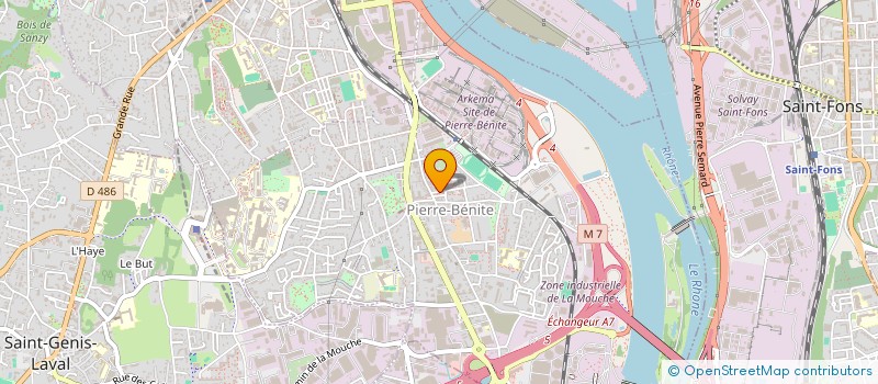 localisation de l'entreprise CPL  ALBIGNY-SUR-SAONE