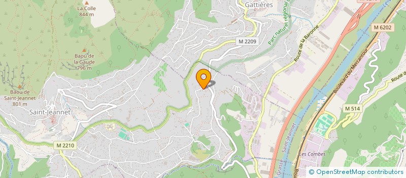 localisation de l'entreprise CPL  SAINT-JEANNET