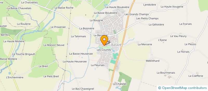localisation de l'entreprise CPL  VITRE