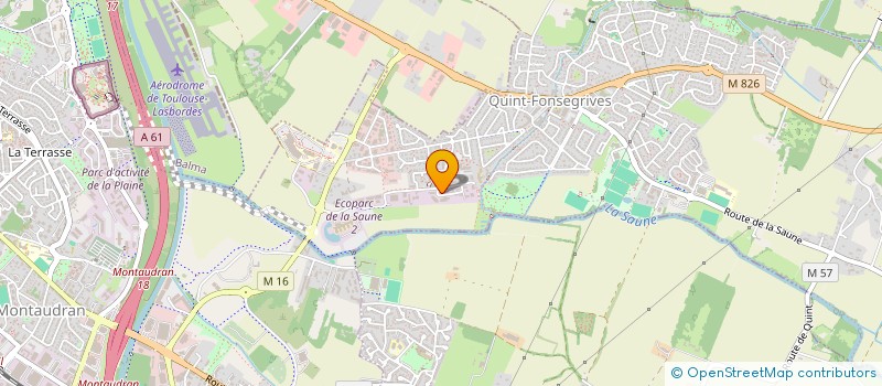 localisation de l'entreprise CPL  BALMA