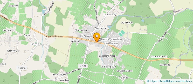 localisation de l'entreprise CPL DEMOLITION  SAINT-QUENTIN-DE-BARON