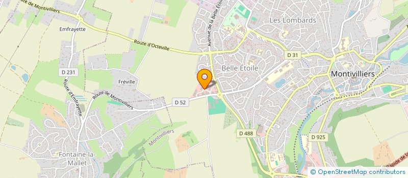localisation de l'entreprise CPL IMMO à MONTIVILLIERS