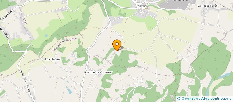 localisation de l'entreprise CPLC  ARTAS