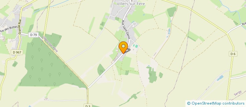 localisation de l'entreprise CPLP GROUP  VILLERS-SUR-FERE
