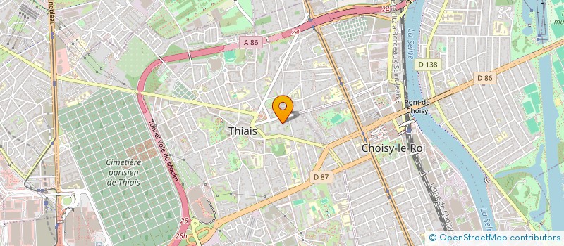 localisation de l'entreprise CPLPEPT à THIAIS