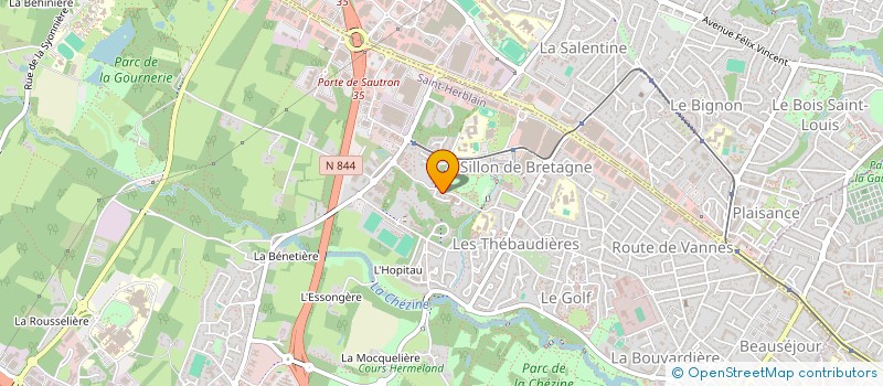 localisation de l'entreprise CPLR à SAINT-HERBLAIN