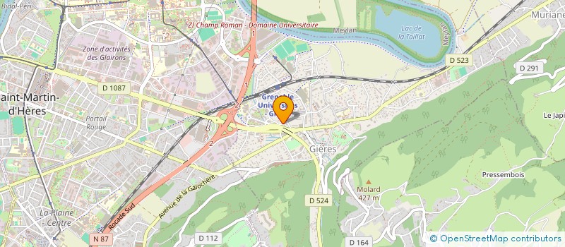 localisation de l'entreprise CPLR  CORENC