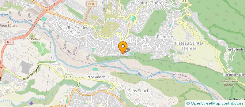 localisation de l'entreprise CPLR à LA POSSESSION