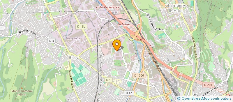 localisation de l'entreprise CPLS à CHAMBERY