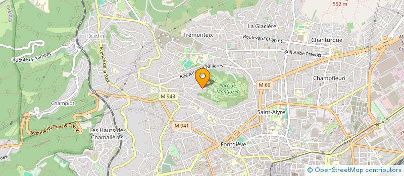 localisation de l'entreprise CPLS IMMO  CLERMONT-FERRAND