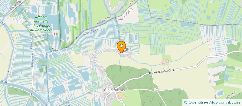 localisation de l'entreprise CPLV  CLAIRMARAIS