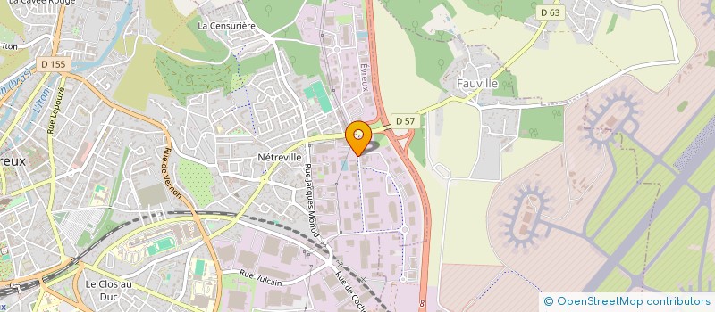 localisation de l'entreprise CPM-531  EVREUX