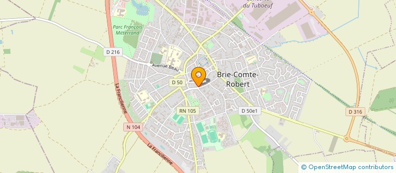 localisation de l'entreprise CPM à BRIE-COMTE-ROBERT