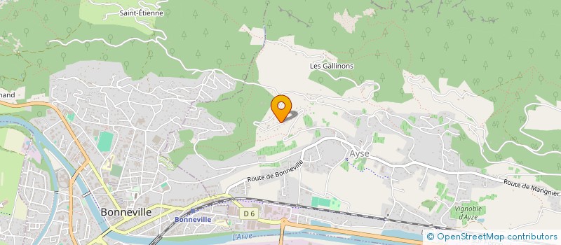 localisation de l'entreprise CPM  AYSE