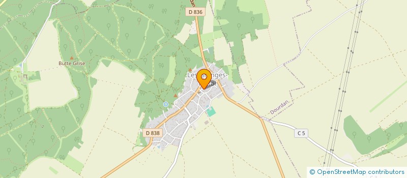 localisation de l'entreprise CPM à LES GRANGES-LE-ROI