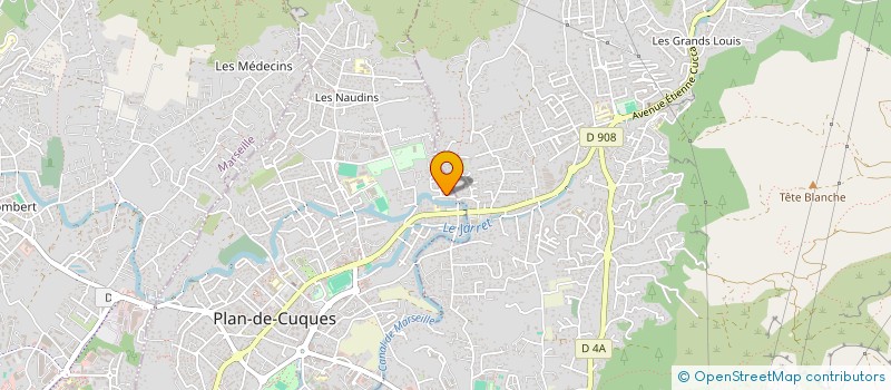 localisation de l'entreprise CPM  PLAN-DE-CUQUES