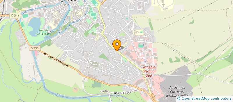 localisation de l'entreprise CPM AFFAIRES à VERDUN