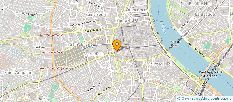 localisation de l'entreprise CPM AVOCATS  BORDEAUX