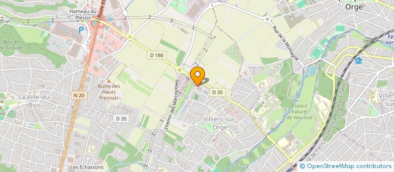 localisation de l'entreprise CPM BATI à VILLIERS-SUR-ORGE