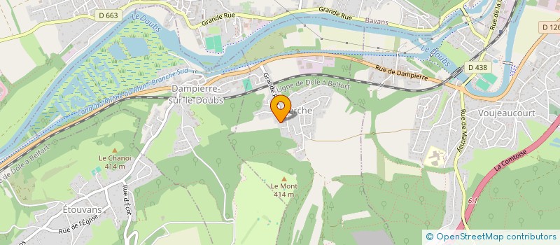 localisation de l'entreprise CPM IMMOBILIER  BERCHE