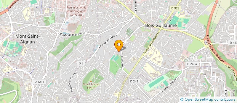 localisation de l'entreprise CPM INTERACTIV ' à BOIS-GUILLAUME