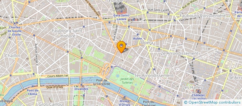 localisation de l'entreprise CPM PARTNERS  PARIS