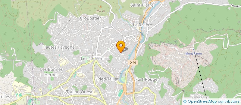 localisation de l'entreprise CPMA & ASSOCIES  SOLLIES-PONT